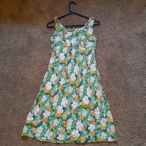 Loft petite sleevles summer dress